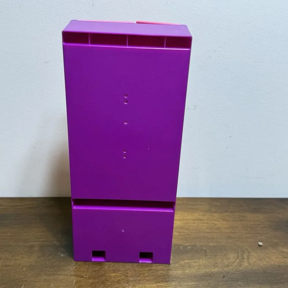 Mattel Glam Barbie Refrigerator 2008 Pink Fridge Only Doll Playset Accessorie